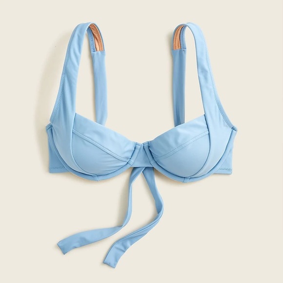 J. Crew Other - J.Crew Cross-back underwire Bikini top